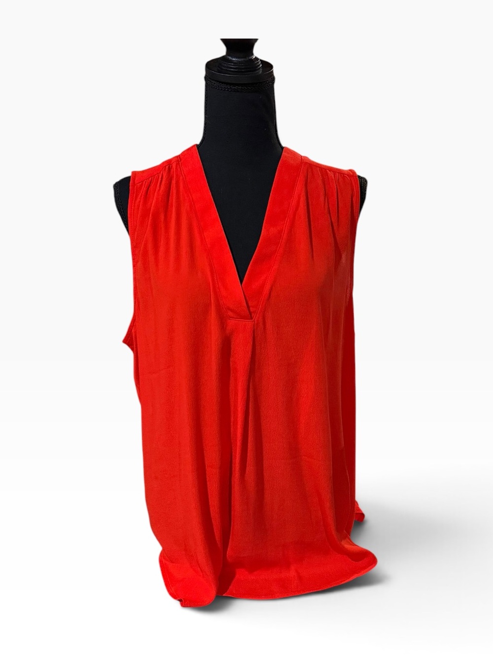 Matty M Bright Red Cherry V-Neck Sleeveless Camisole XL - NWT